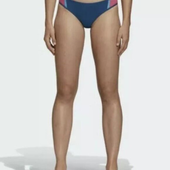 NWT Adidas Hipster Bikini Bottom | Blue & Pink | DQ3192 | Size XL - Picture 5 of 15